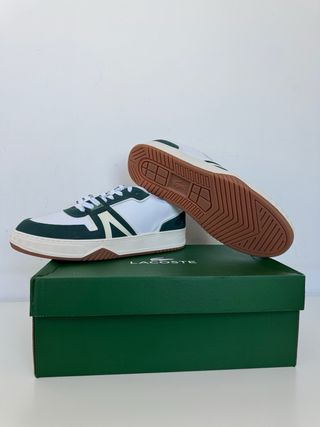 Zapatillas de piel nuevas Lacoste. Talla 44.5
