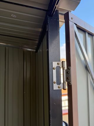 Capanno da Giardino Outsunny in Metallo Marrone