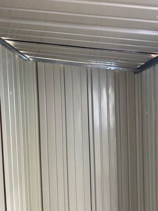 Capanno da Giardino Outsunny in Metallo Marrone