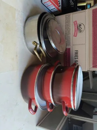 Barómetro y Termómetro Antiguo Jarrón Cuadros