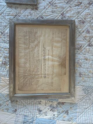 Cuadros escrituras antiguas para despachos