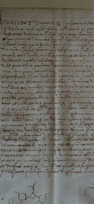 Cuadros escrituras antiguas para despachos