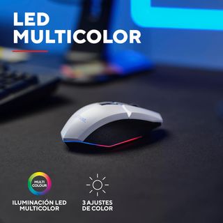 Mouse Gaming Wireless Trust GXT 110W Felox Bianco