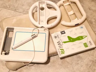 Wii Fit + Volantes + Draw Tablet