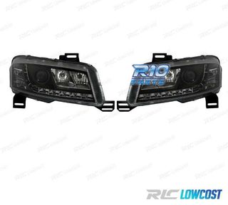 FAROS FIAT STILO 01-08 LUZ DIURNA FONDO NEGRO