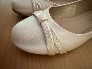 Ballerine champagne taglia 36.5