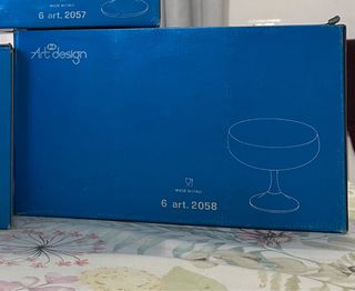 6 coppe AMC acciaio inox frutta/dessert