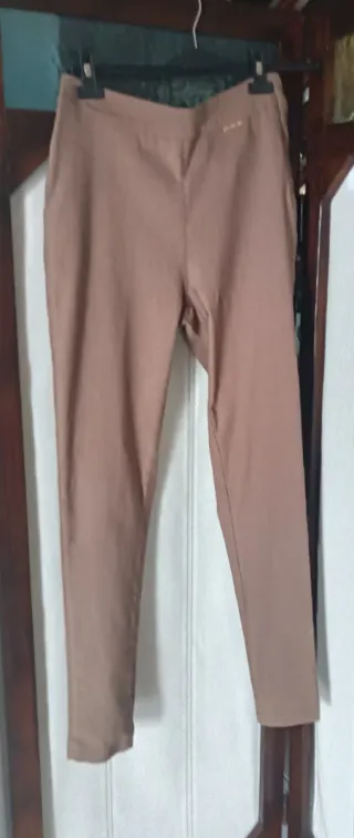 Pantalone estivo elasticizzato cerniera laterale