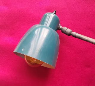 Lámpara Taller  Metal Azul