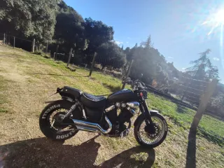 Yamaha Virago 535 Clásica Negra
