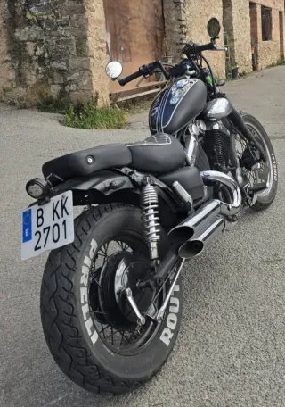Yamaha Virago 535 Clásica Negra