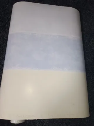 3 Rollos Papel Pintado VTV tricolor azul