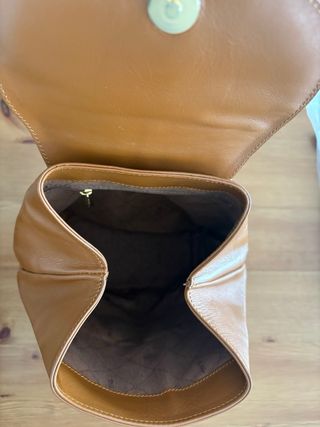 Mochila bolso El Potro Piel Ubrique Marrón