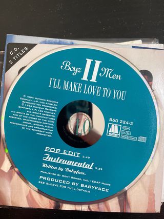 CD Boyz II Men - I'll Make Love To You