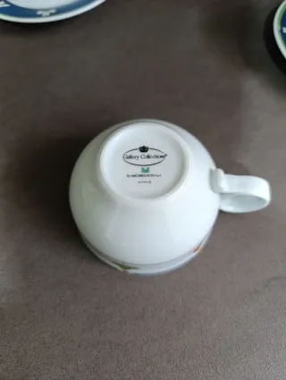 Set 6 tazze da caffè in porcellana