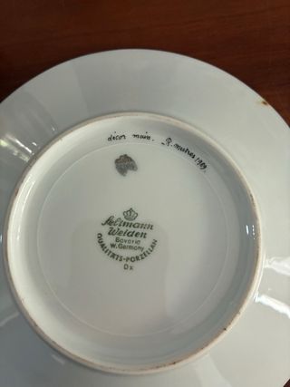 Juego 2 Tazas y 2 Platos Café con Leche porcelana