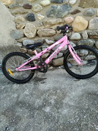 Bicicleta infantil rosa Breeaker