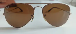 Gafas de sol Ray-Ban Aviator Marrones y Doradas