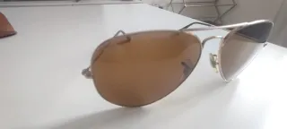 Gafas de sol Ray-Ban Aviator Marrones y Doradas