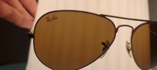 Gafas de sol Ray-Ban Aviator Marrones y Doradas