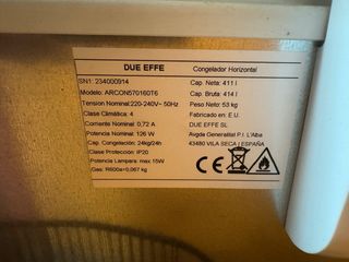 Congelador Arcón Grande Blanco