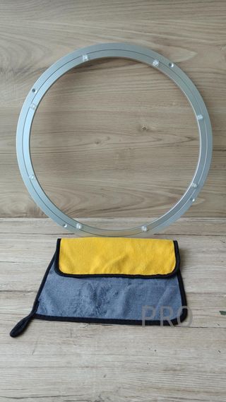 Plato Giratorio Mesa,Placa Giratoria con Rodamiento 50cm