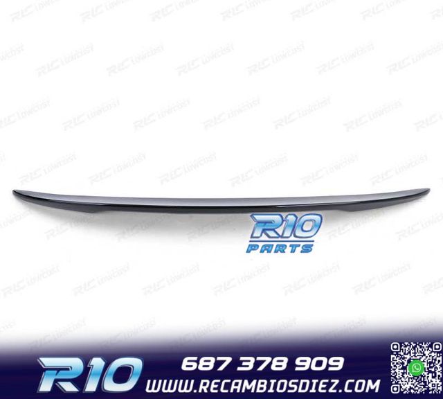ALERON SPOILER BMW E92 LOOK M PERFORMANCE NEGRO BRILLO