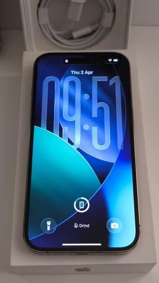 iPhone 14 Pro - Apple Oro - 128GB 100% - Perfetto