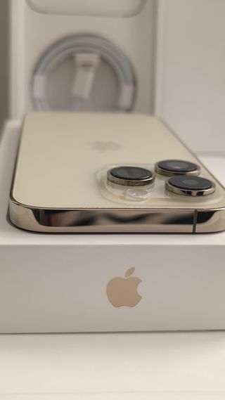 iPhone 14 Pro - Apple Oro - 128GB 100% - Perfetto