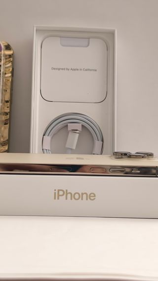 iPhone 14 Pro - Apple Oro - 128GB 100% - Perfetto