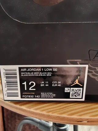 Zapatillas Jordan 1 Marrón y Blanco