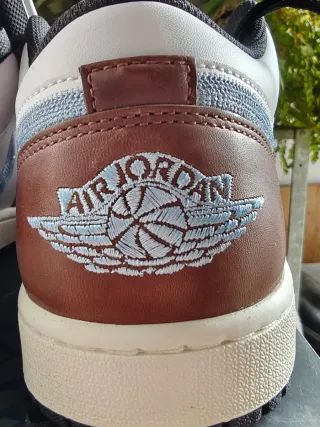 Zapatillas Jordan 1 Marrón y Blanco