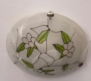 Apliques de techo florales cristal
