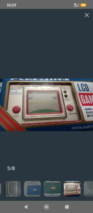 Maquinitas LCD Game Playtime 80s Caja