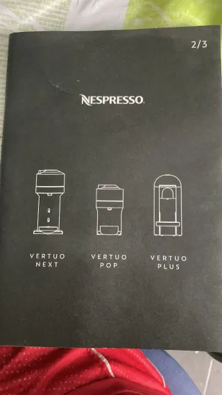 Cafetera De'Longhi Nespresso Vertuo Next Negra