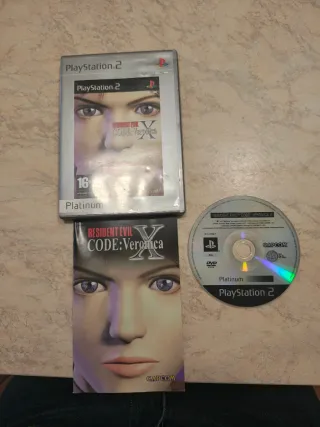Resident Evil Code Veronica X Platinum PS2 PAL