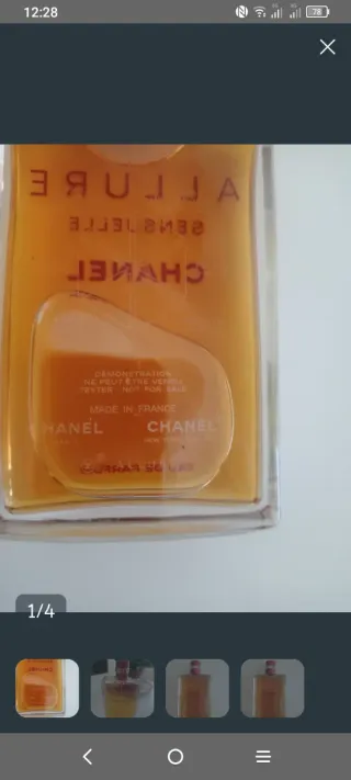 Perfume Chanel Allure 100ml original sin usar.