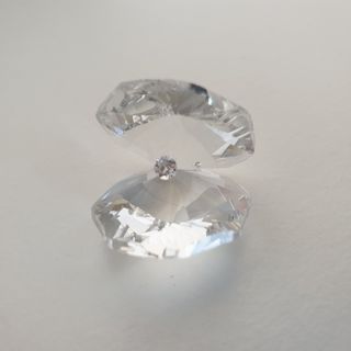 Ostrica con perla Swarovski