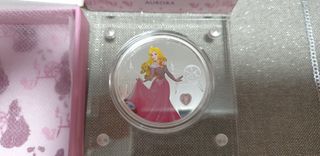 Moneda ONZA Plata Disney Aurora 2020