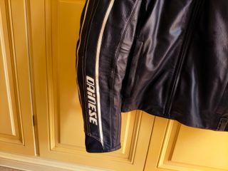 Dainese - Giacca Moto in Pelle Nera Taglia 50