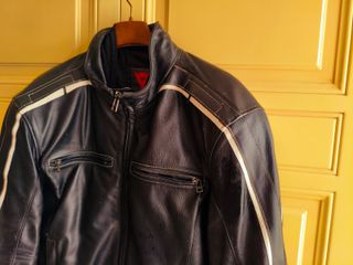 Dainese - Giacca Moto in Pelle Nera Taglia 50