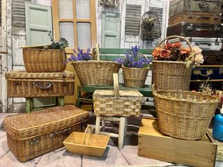Superpack cestería vintage LEER