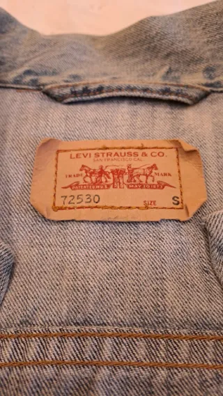 Giacca jeans Levi's blu taglia S