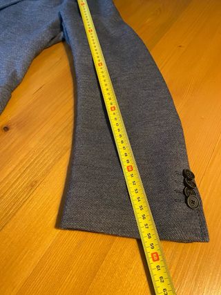 Giacca uomo grigio/blu scuro tg 52