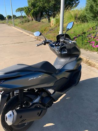 Honda PCX Maxi Scooter Azul/Gris