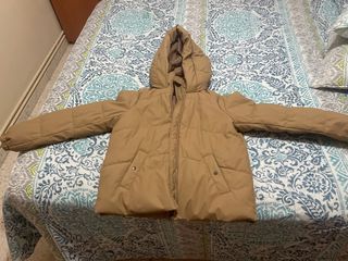 Abrigo acolchado marrón