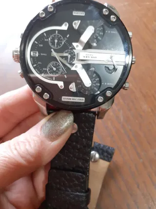 Orologio Uomo Diesel Nero/Argento