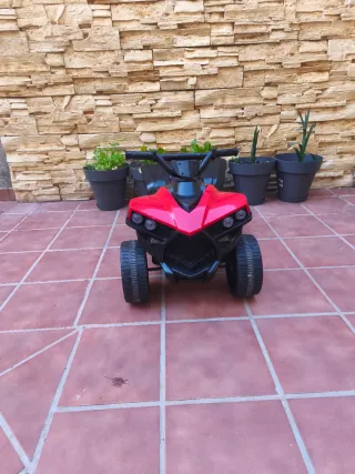 Moto eléctrica infantil 6V roja