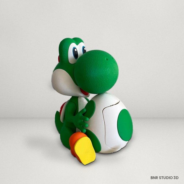 Palomitero Yoshi impreso en 3D