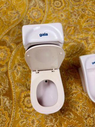 Mini set wc + bidet Gala in ceramica